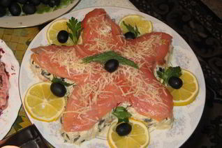 Салат Морская звезда