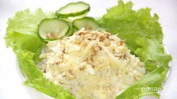 ШАГ 6. салат нежность с куриной грудкой
