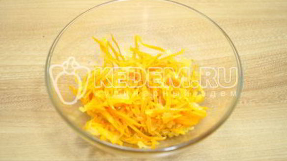 ШАГ 5. салат новогодний огонек