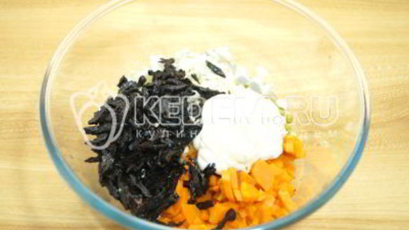 ШАГ 4. салат новогодняя феерия