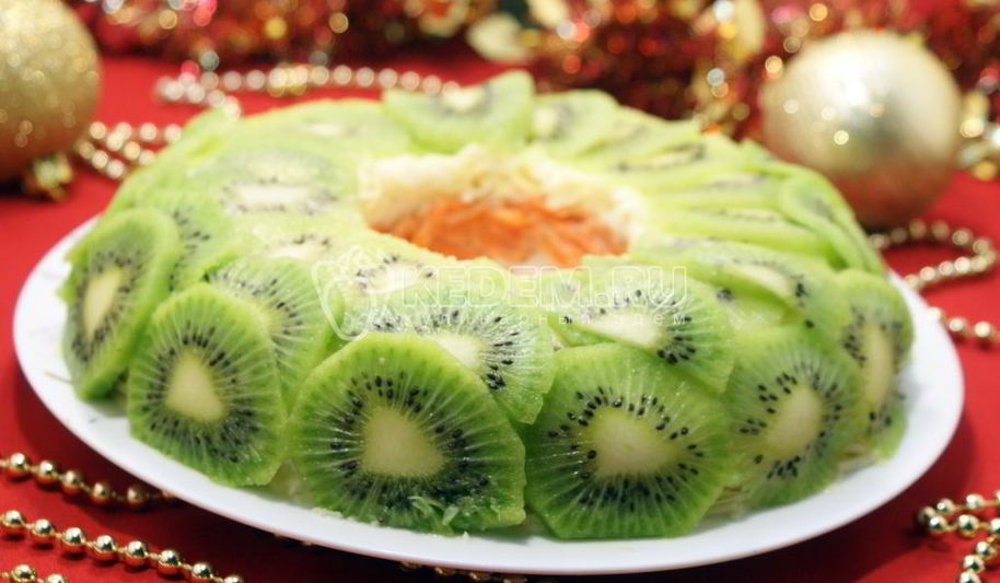 Рецепт салат новогодняя экзотика