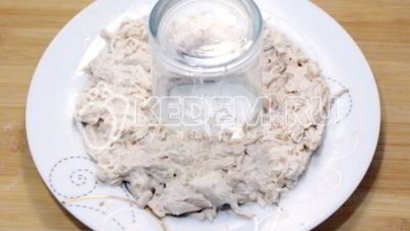 ШАГ 3. салат новогодняя экзотика