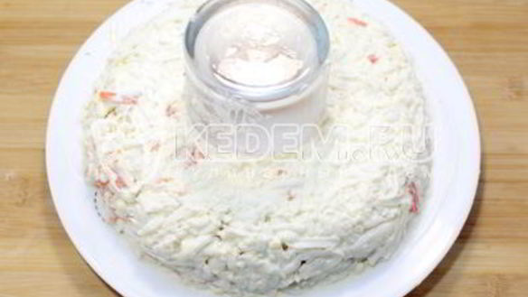 ШАГ 5. салат новогодняя экзотика