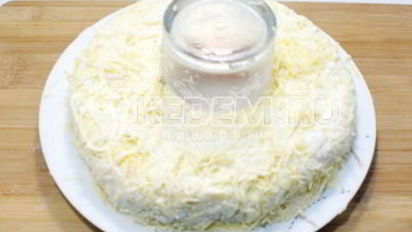 ШАГ 6. салат новогодняя экзотика