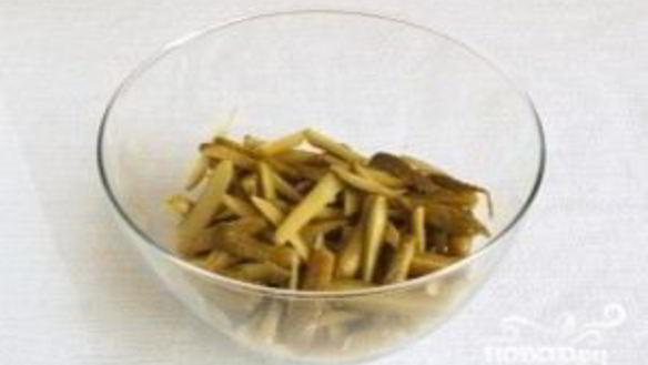 ШАГ 3. салат по-строгановски