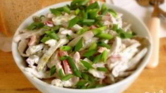 ШАГ 7. салат по-строгановски