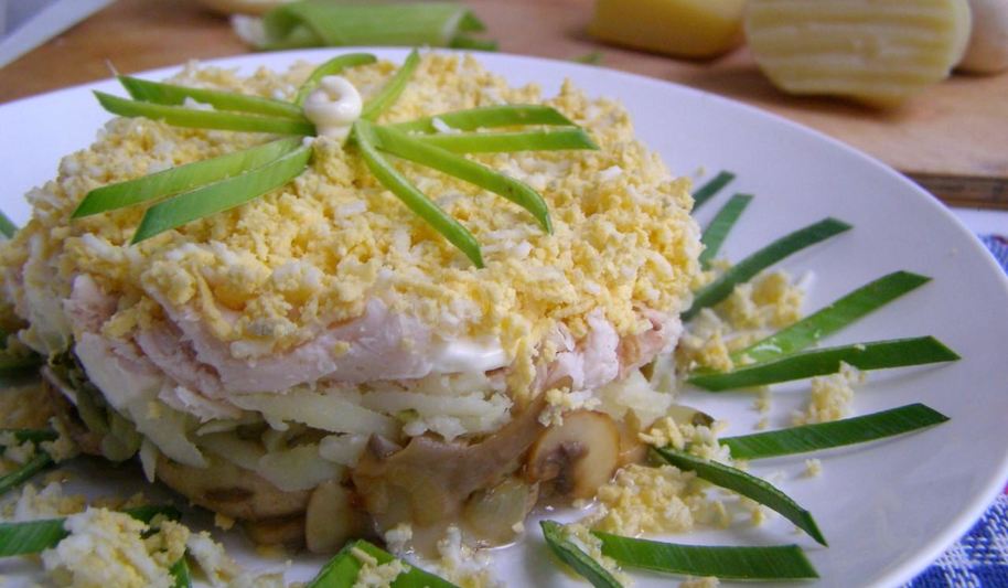 Рецепт салат грибы под шубой