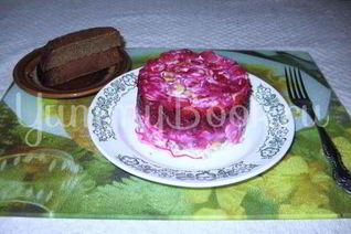 Салат сельдь под шубой