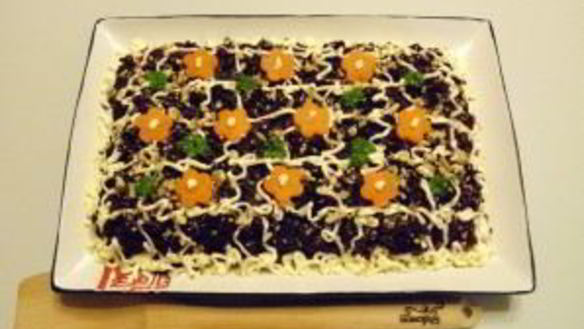 ШАГ 11. салат селедка под шубой