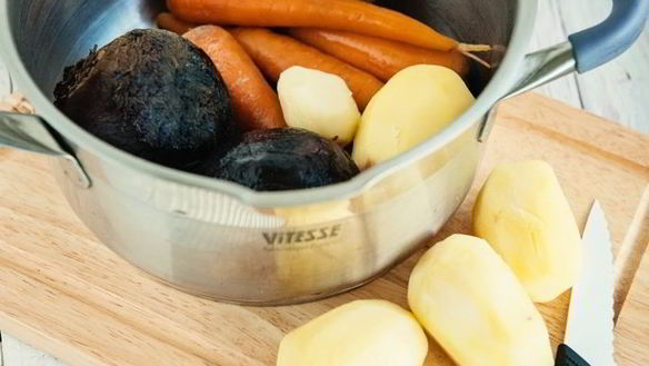 ШАГ 2. сельдь под шубой