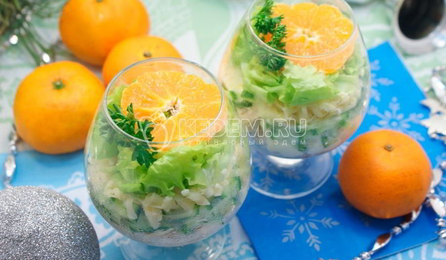 Рецепт салат романтичный