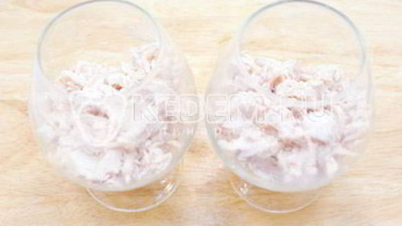 ШАГ 4. салат романтичный