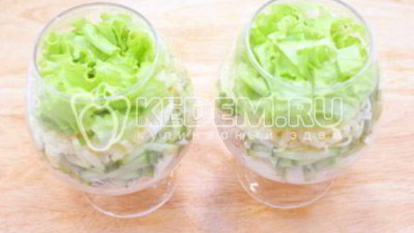 ШАГ 7. салат романтичный