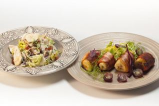 Салат с бананом