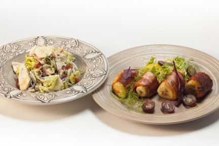 Салат с бананом