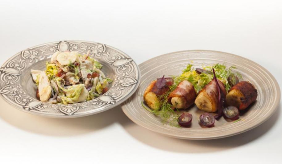 Рецепт салат с бананом