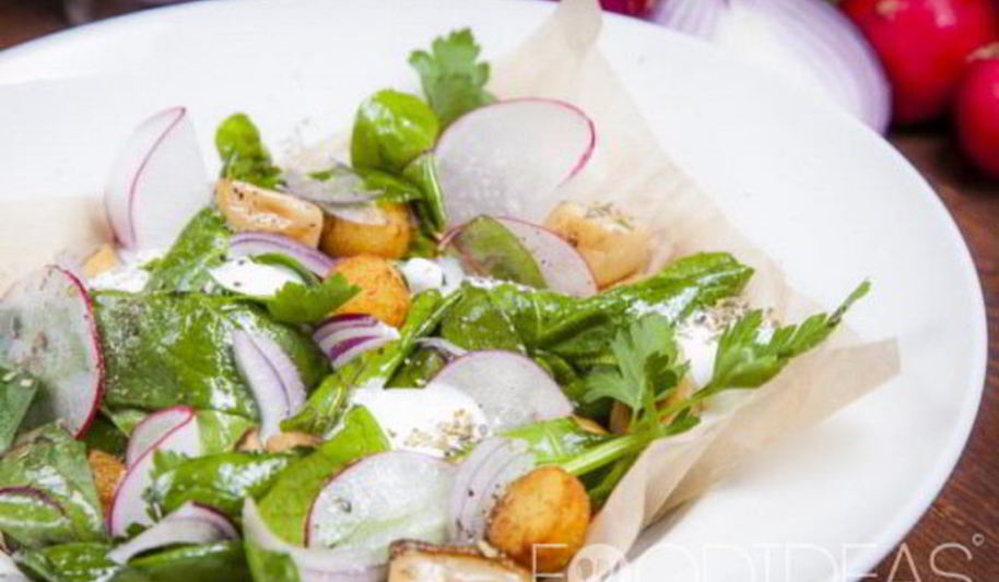 Рецепт салат с белыми грибами