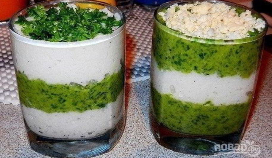 Рецепт салат с кальмаром и яйцом