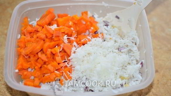 ШАГ 5. салат с креветками и апельсином