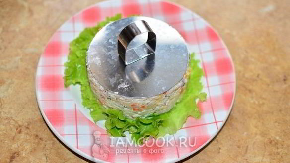 ШАГ 8. салат с креветками и апельсином