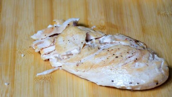 ШАГ 6. салат с курицей и апельсинами