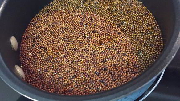 ШАГ 2. салат с овощами-гриль, киноа и козьего сыра