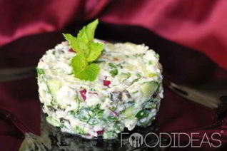 Салат с сыром Фета