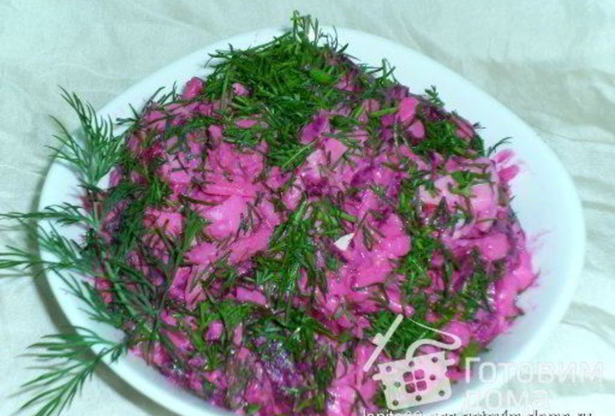 Салат селедка со свеклой