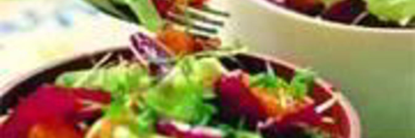 Салат со свеклой и апельсинами