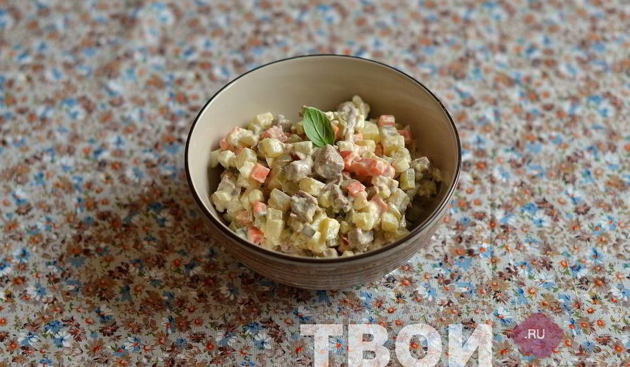 Рецепт салат столичный