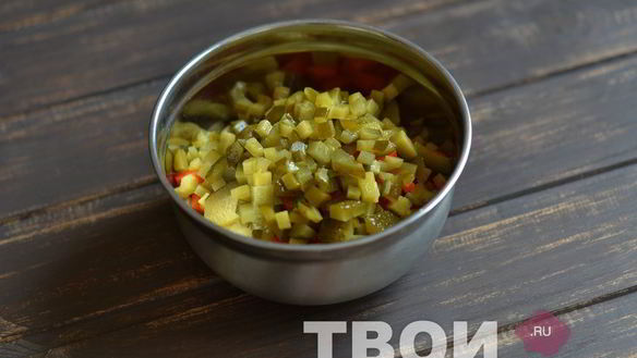 ШАГ 3. салат столичный