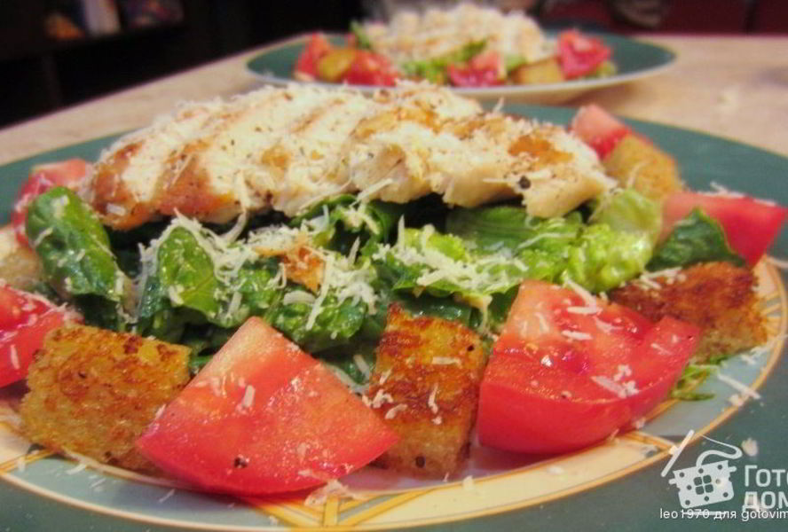 Салат Цезарь