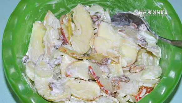 ШАГ 6. салат вальдорф