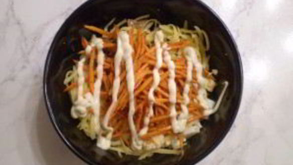 ШАГ 4. вкусный салат с корейской морковкой