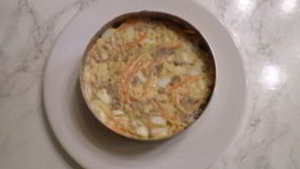 ШАГ 5. вкусный салат с корейской морковкой