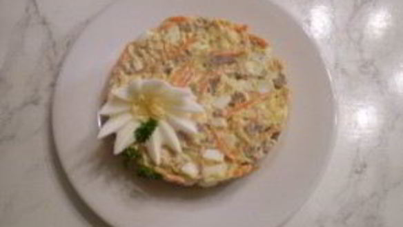 ШАГ 6. вкусный салат с корейской морковкой