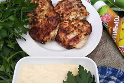 Белый соус для барбекю