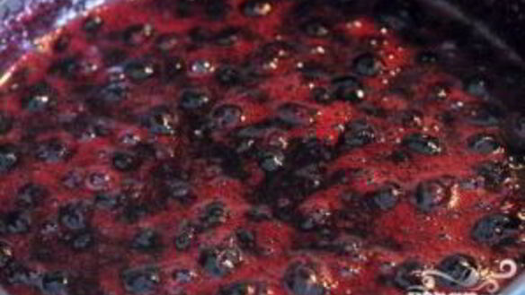 ШАГ 2. чернично-лаймовый соус