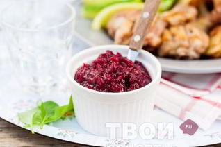 Клюквенные соусы