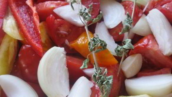 ШАГ 2. домашний томатный соус из запеченных овощей