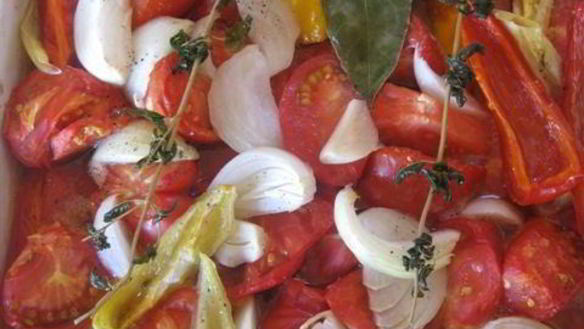 ШАГ 4. домашний томатный соус из запеченных овощей