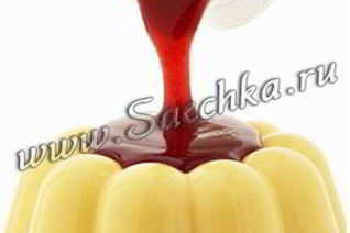 Горящий малиновый соус