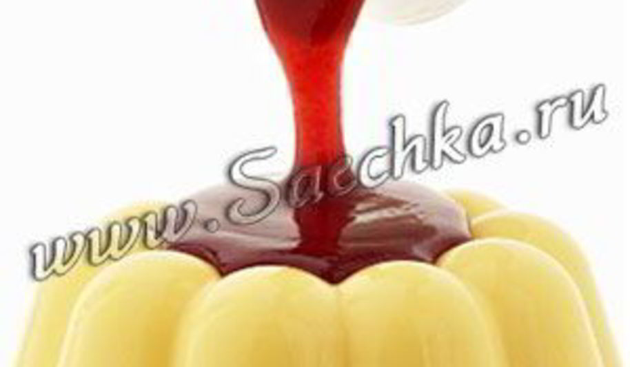 Рецепт горящий малиновый соус