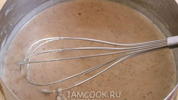 ШАГ 7. грибной соус из сушеных грибов