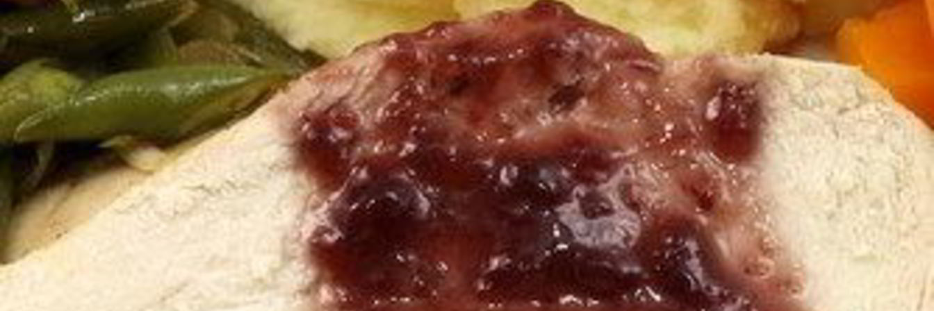 Классический клюквенный соус с портвейном