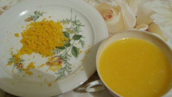 ШАГ 2. клюквенный соус с имбирем