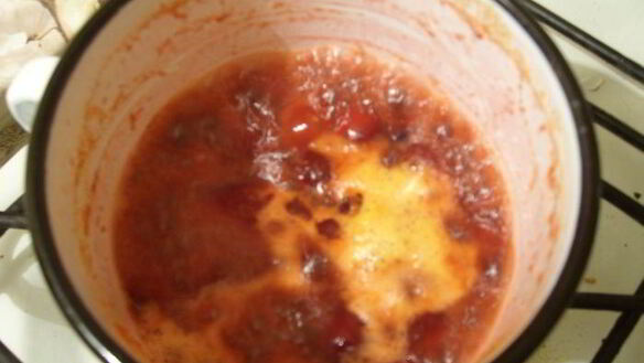 ШАГ 4. клюквенный соус с имбирем