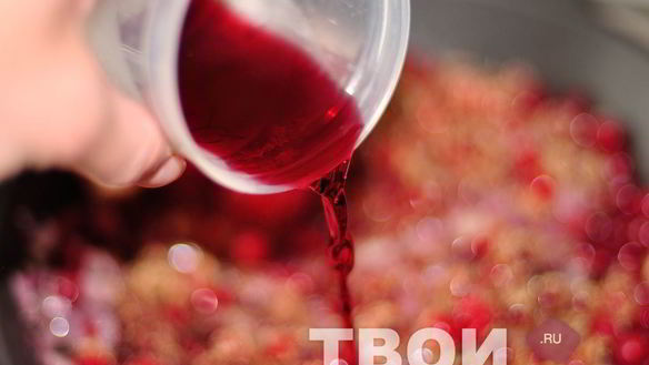 ШАГ 3. клюквенный соус с красным луком