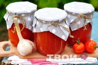 Консервированный томатный соус