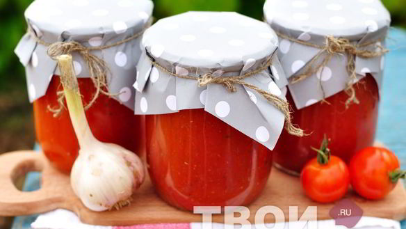 ШАГ 8. консервированный томатный соус
